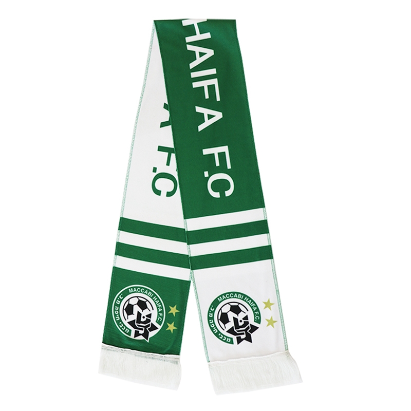 15x145cm Maccabi Haifa Israel FC Football Club Soccer Team Fleece Scarf