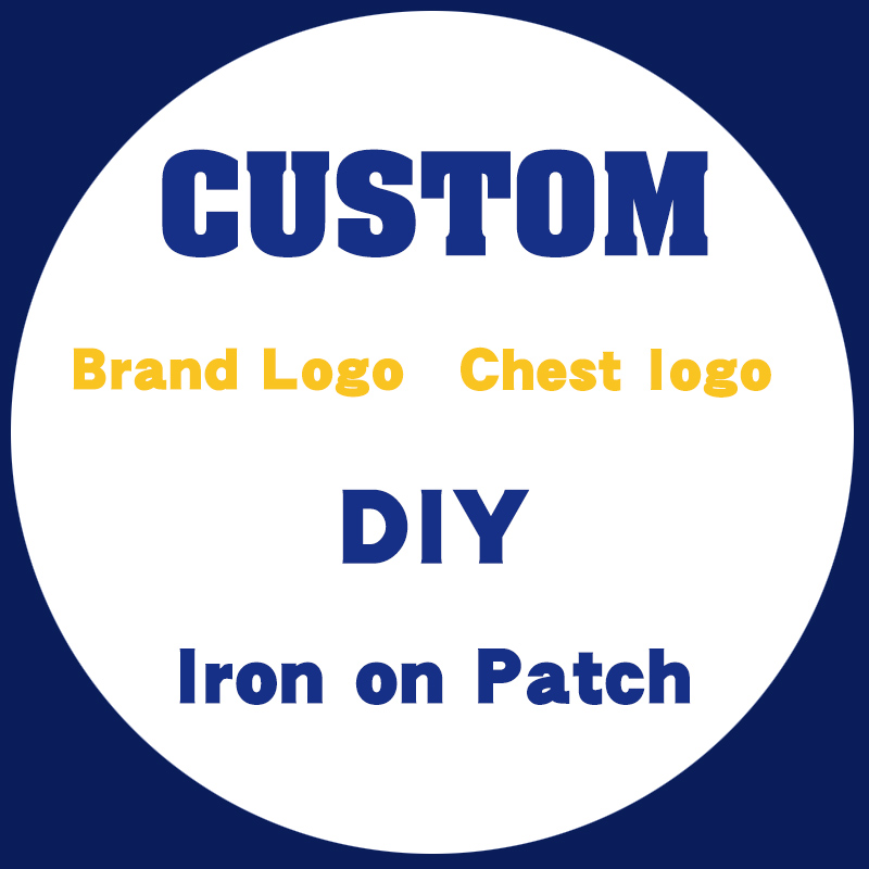 Custom Chest badges Custom  Logo Thermal stickers on clothes Heat-Sensitive Patches Heat Vinyl Ironing Stickers Decor