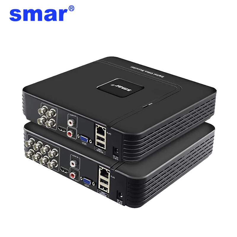 Smar 5 in 1 CCTV Mini DVR TVI CVI AHD CVBS IP Camera Digital Video Recorder 4CH 8CH 5M-N AHD DVR 5MP NVR Security System Onvif