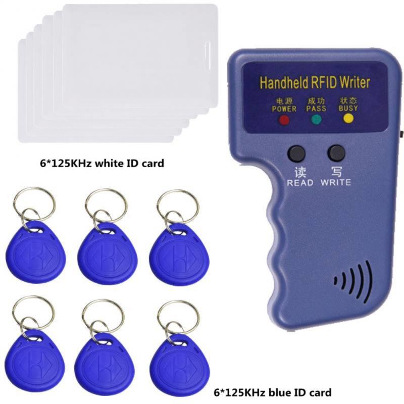 RFID Duplicator Card Reader 125KHz EM4100 Copier Writer Video Programmer T5577 Rewritable ID Keyfobs EM4305 Tags Access Card