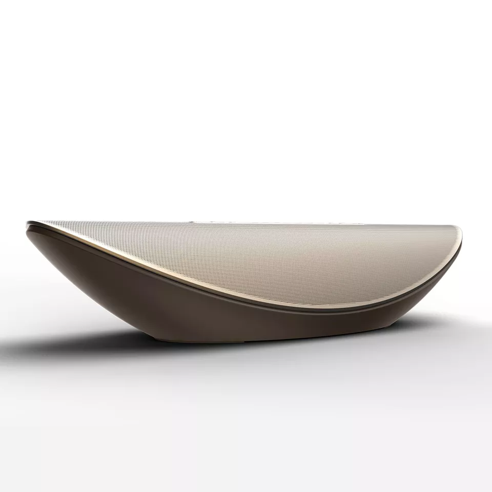 High level Smart Wireless bluetooth WiFi Home theatre system CRESCENT 3D Streams Music Stereo Hi-fi Table speaker