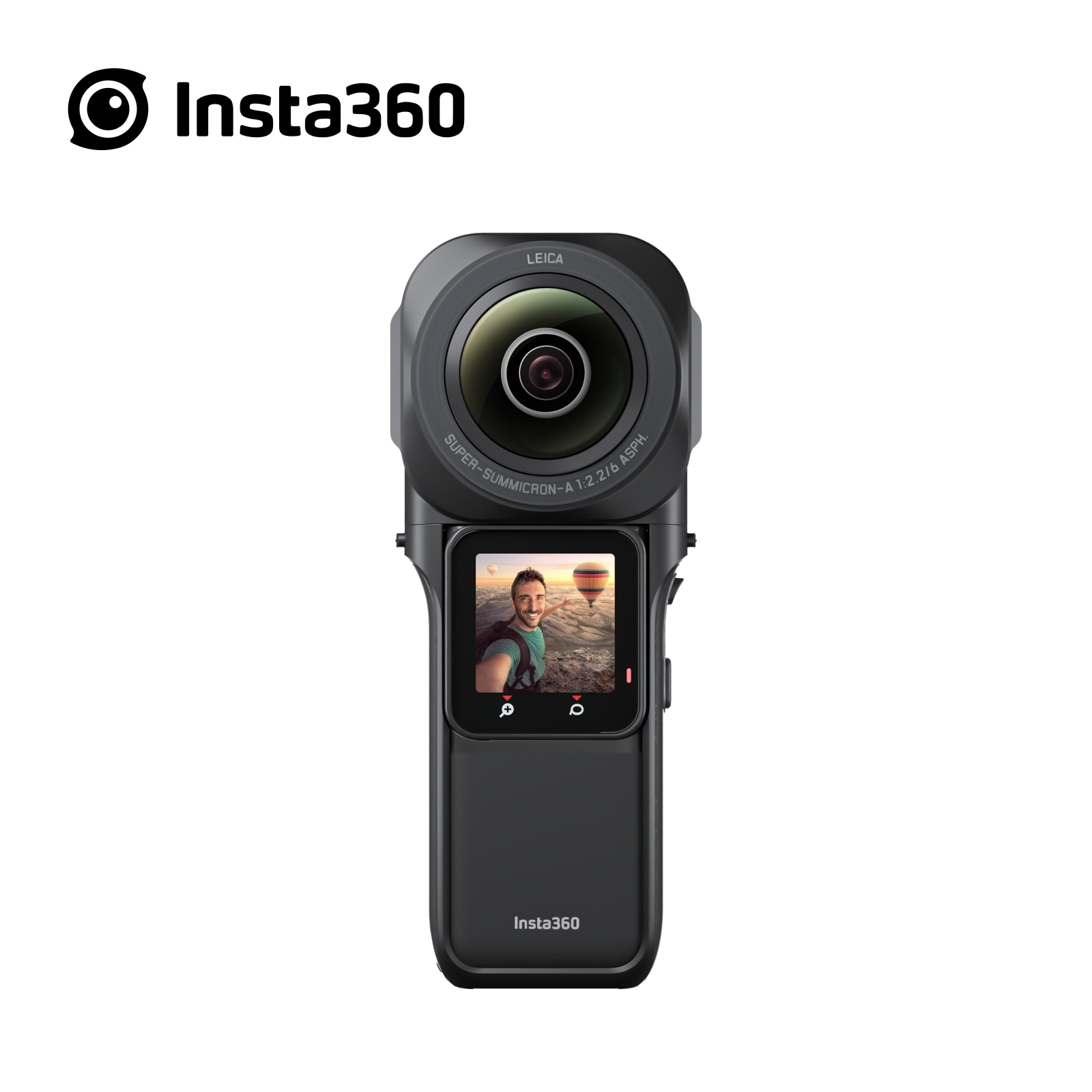 Insta360 ONE RS 1-Inch 360 Edition - 6K 360 Camera with Dual 1-Inch Sensors， Co-Engineered with Leica， 21MP Po， FlowState Sta