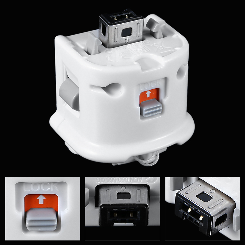 For Nintend for Wii Remote Controller 1pc Professional Motion Plus High  Game MotionPlus Adapter Sensor Pohiks