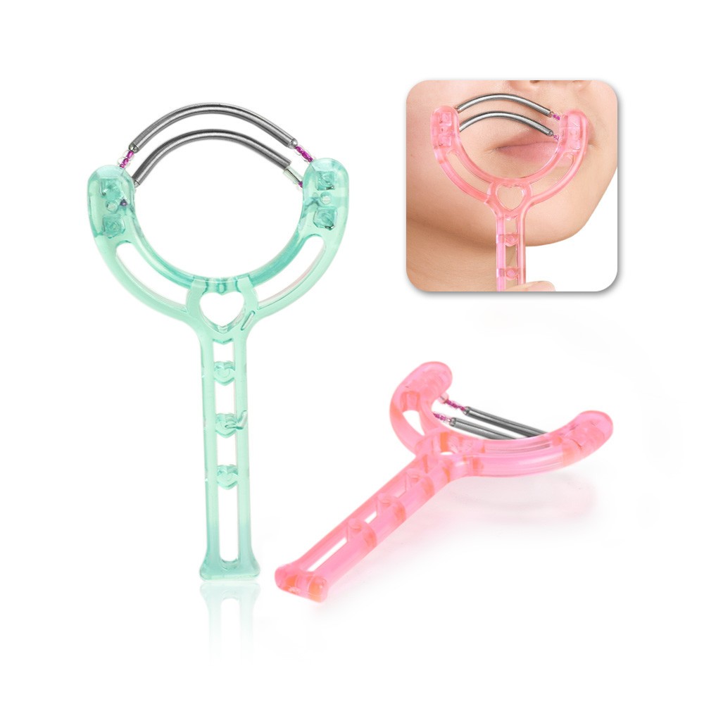 Facial Hair Remover Spring Facial Hair Removal for Women Spring Facial Epilator Removes