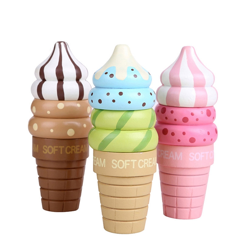 Play House Toys Magnetic Chocolate Ice Cream Strawberry Ice Cream Toy Children Gift