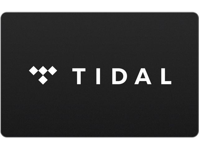 TIDAL $20 Gift Card (Email Delivery)