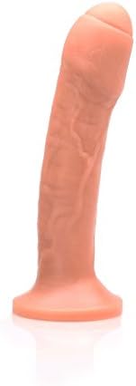 Tantus Sex/Adult Toys Uncut #2 Dual Density Uncircumcised Dildo - 100% Utra-Premium Silicone Harness Compatible, G-Spot & P-Spot Stimulation for Anal, Vaginal, Men, Women, LGBTQ - Matte, Cocoa