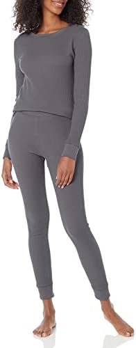 Amazon Essentials Women's Waffle Snug Fit Pajama Set