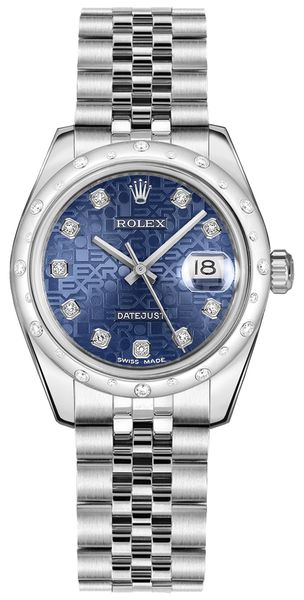 Rolex Datejust 31 Blue Jubilee Women’s Watch 178344